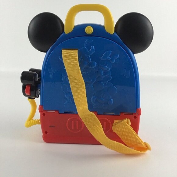 Disney Junior Mickey Mouse Funhouse Adventures Backpack Playset Binoculars Toy - Picture 4 of 10